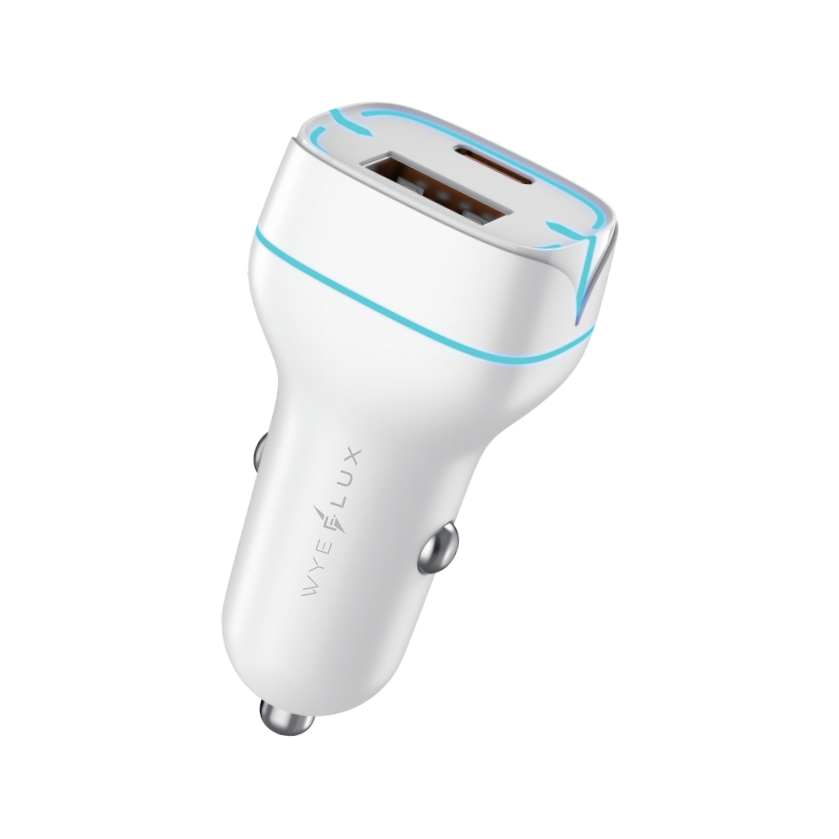 38W Usb A & Usb C Dual Port Car Charger.