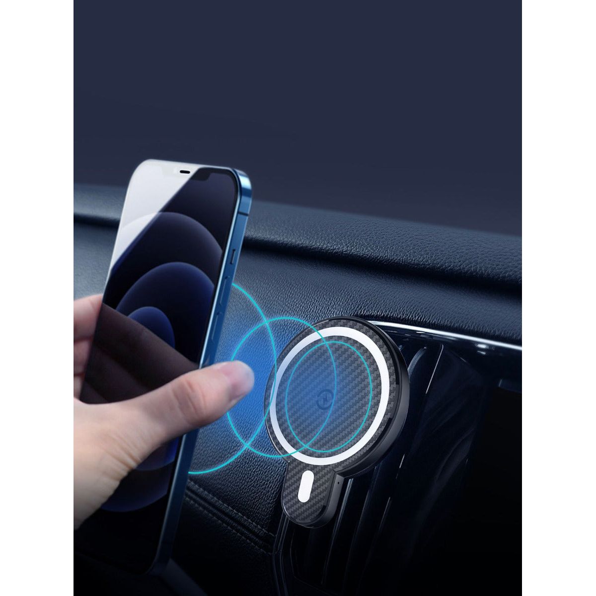 In-Car Air Vent Holder Wireless Charger