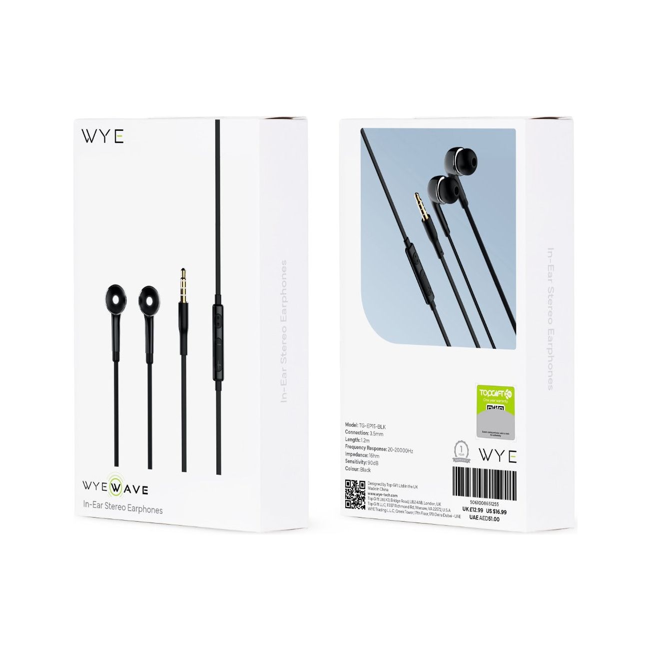 In-Ear Stereo Earphones