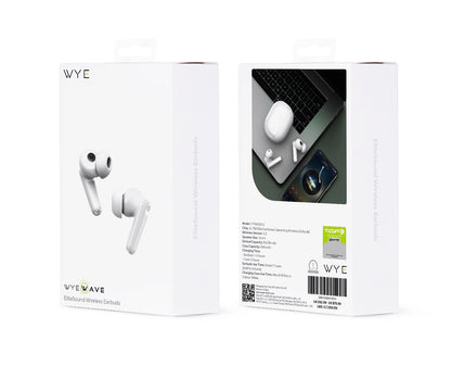 EliteSound Wireless Earbuds White